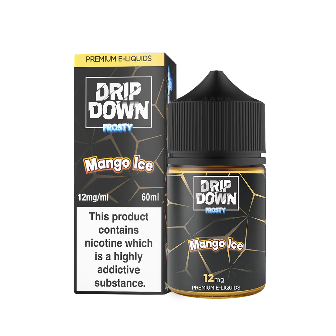 Drip Down Frosty 12MG Mango Ice 60 ml At Best Price In Pakistan - Vapebeat