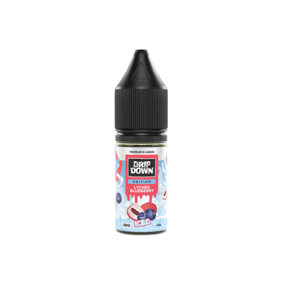 Drip Down Lychee Blueberry Ice 10ml-25mg by Edition Series - Vapebeat