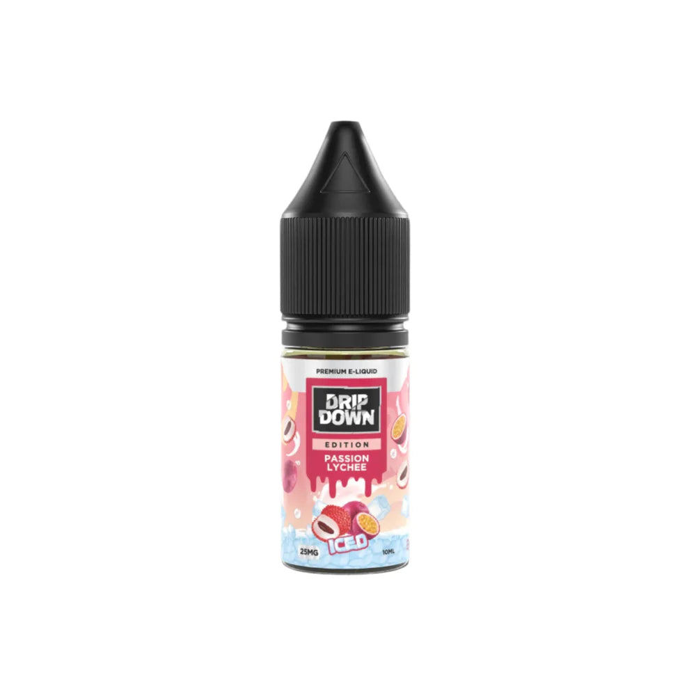 Drip Down Passion Lychee Ice 10ml-25mg - Vapebeat