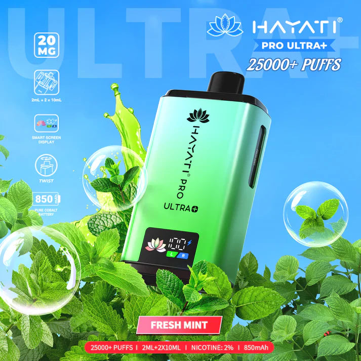 HAYATI PRO ULTRA+ 25000 Puffs