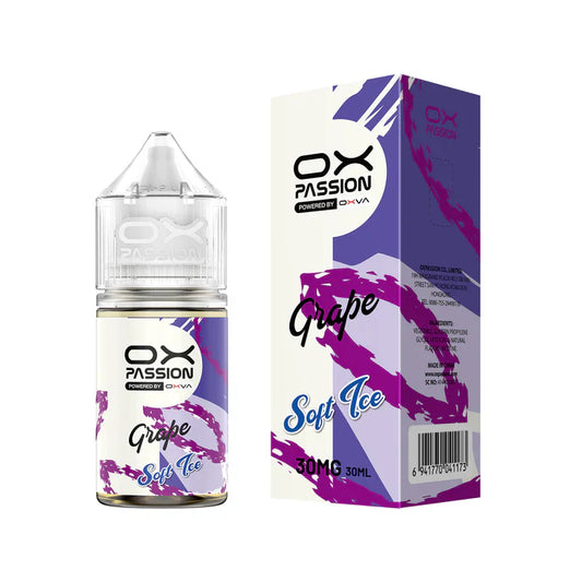 GRAPE   ICE   30ML   -   OX   PASSION   SOFT   ICE - MrVapora.pk