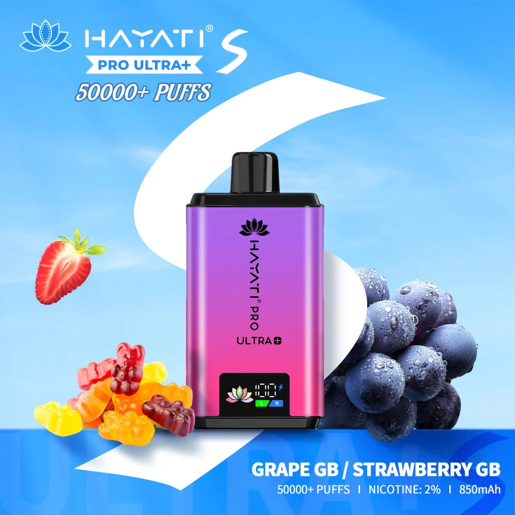 Hayati Pro Ultra Plus S- 𝟓𝟎K  Puffs Kit
