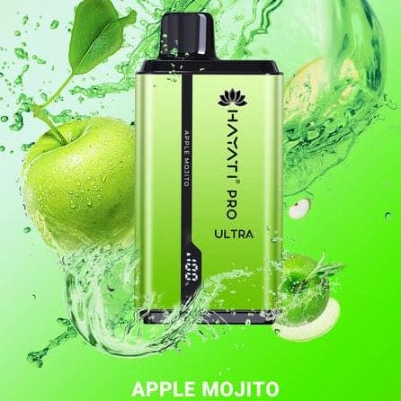 HAYATI PRO ULTRA APPLE MOJITO 15000 PUFFS - Vapebeat