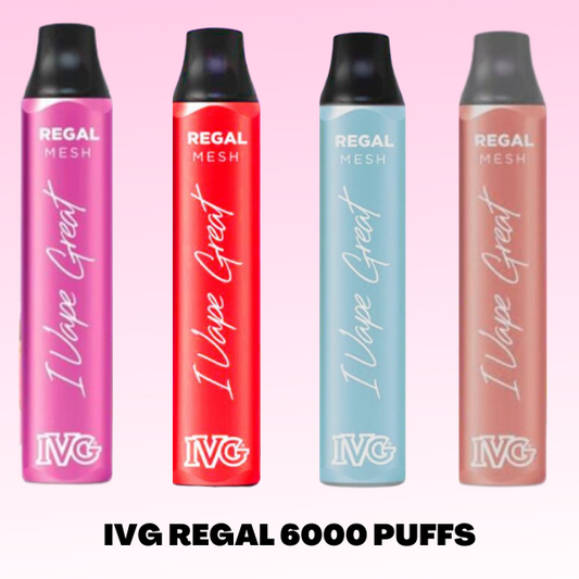 IVG REGAL 6000 20MG - Vapebeat