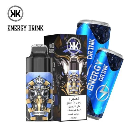 KK Energy 8000 Puffs Alien Box Disposable Vape