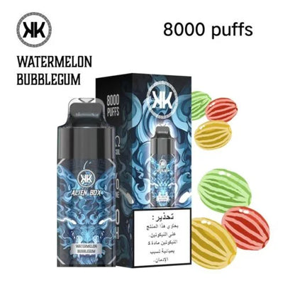 KK Energy 8000 Puffs Alien Box Disposable Vape