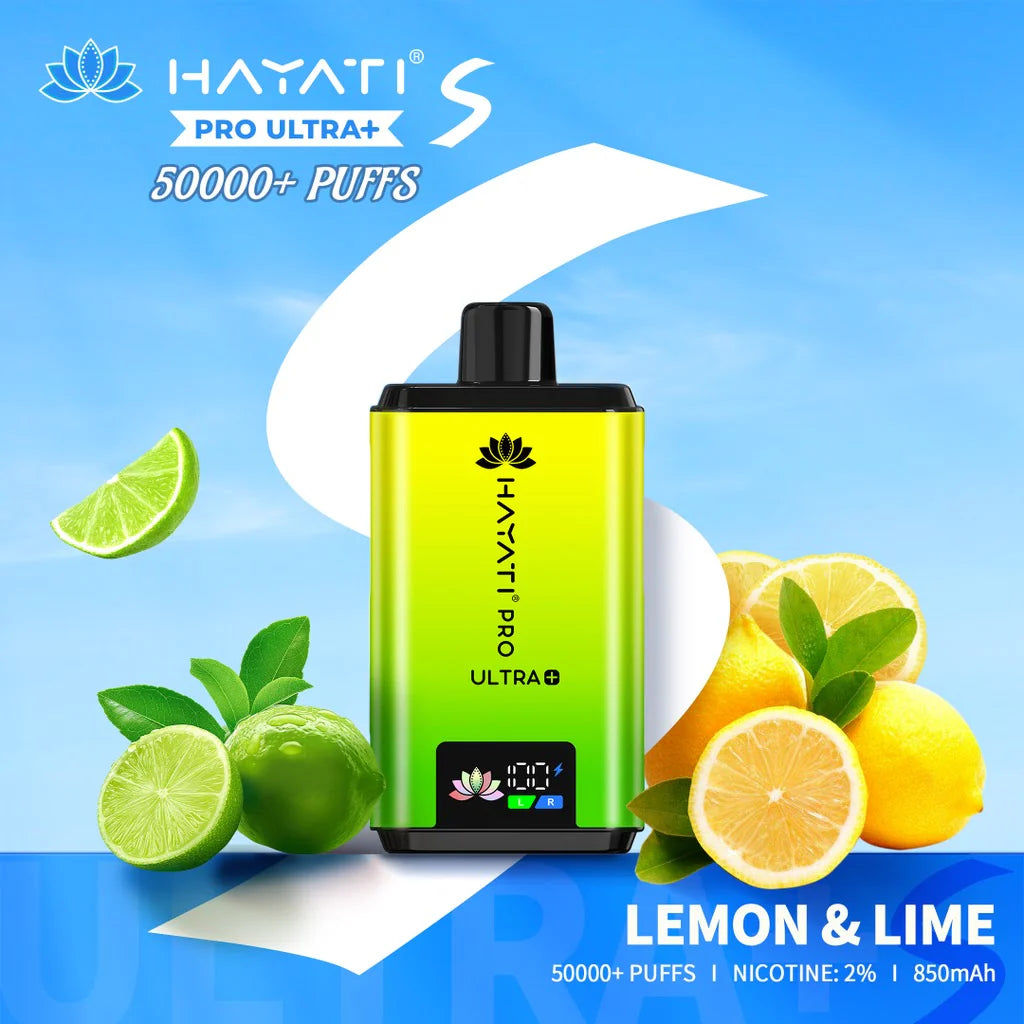 Hayati Pro Ultra Plus S- 𝟓𝟎K  Puffs Kit