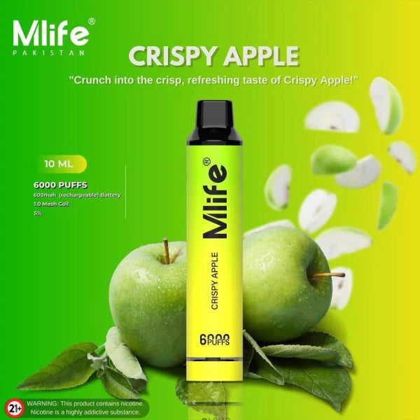 MLife Disposables 6000 Puffs 50mg at Best Price - Vapebeat
