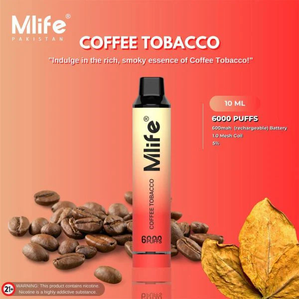 MLife Disposables 6000 Puffs 50mg at Best Price - Vapebeat