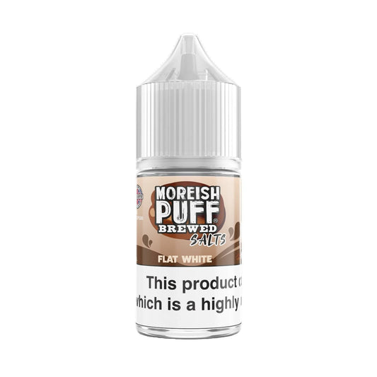 MP BREWED SALTS FLAT WHITE 50MG 30ML - Vapebeat