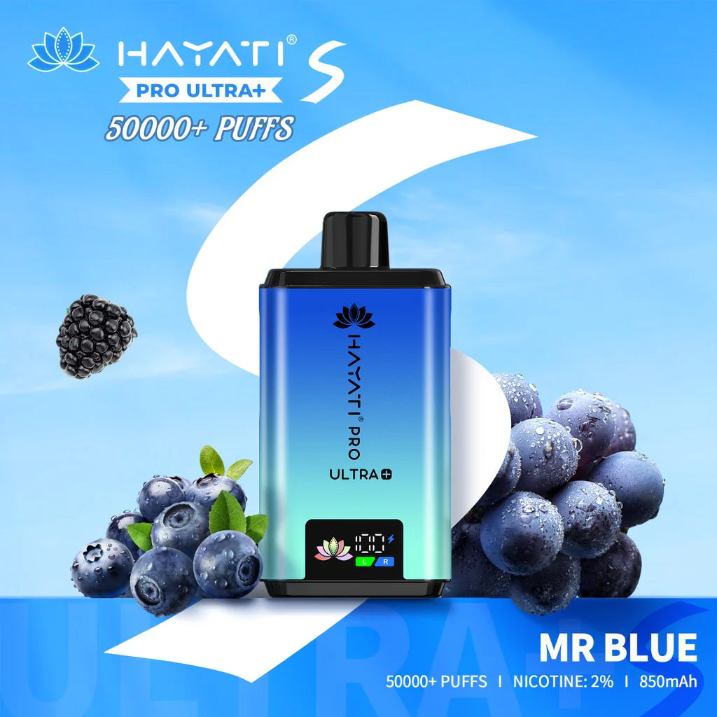 Hayati Pro Ultra Plus S- 𝟓𝟎K  Puffs Kit