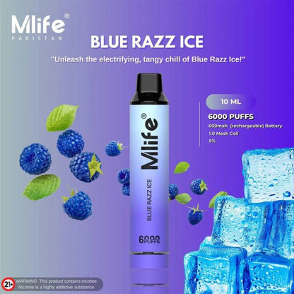 MLife Disposables 6000 Puffs 50mg at Best Price