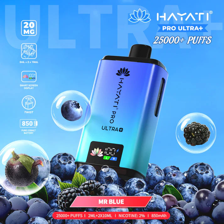 HAYATI PRO ULTRA+ 25000 Puffs