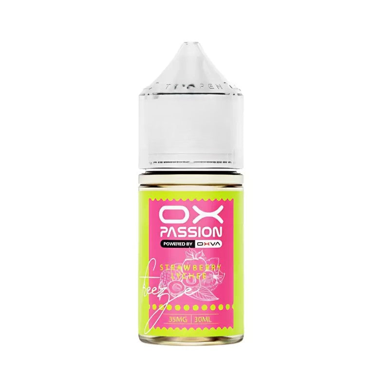 OX PASSION NIC SALT – STRAWBERRY LYCHEE FREEZE – 30ML - Vapebeat