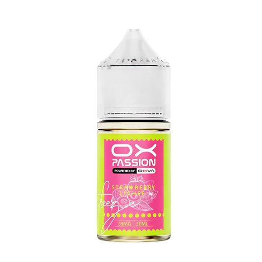 OX PASSION NIC SALT – STRAWBERRY LYCHEE FREEZE – 30ML - Vapebeat