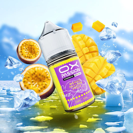 OXVA PASSION FREEZE MANGO PASSION FRUIT 55MG 30ML - Vapebeat