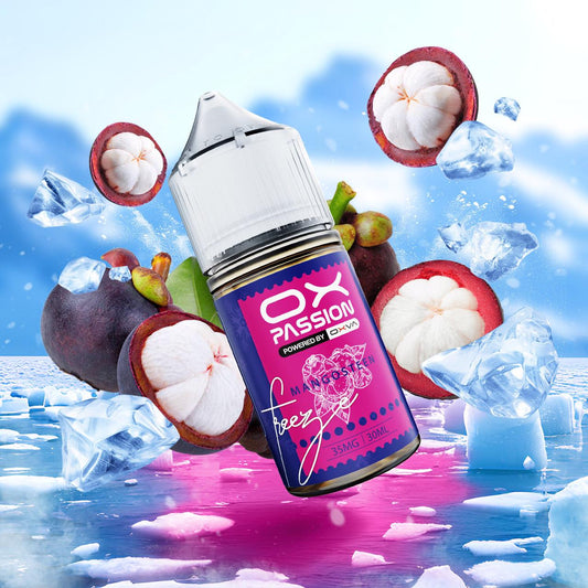 OXVA PASSION FREEZE MANGOSTEEN 35MG,55MG 30ML - Vapebeat