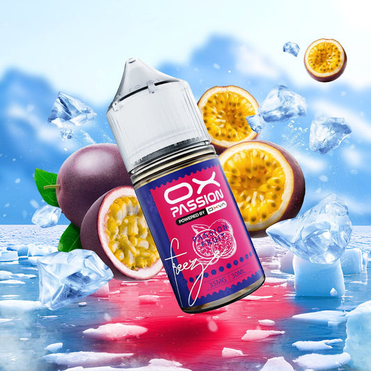 OXVA PASSION FREEZE PASSION FRUIT 55MG 30ML - Vapebeat