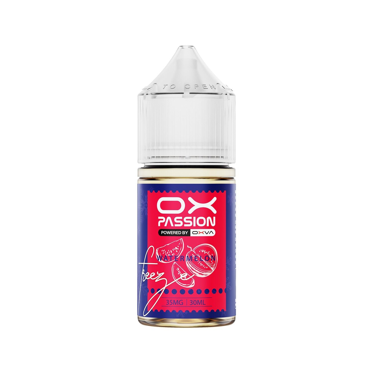 OXVA PASSION FREEZE WATERMELON 55MG 30ML - Vapebeat