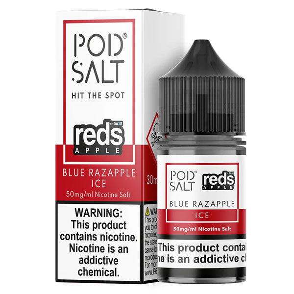 PODSALT - BLUE RAZAPPLE ICE - 25MG 30ML - Vapebeat