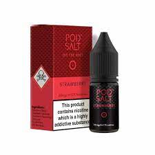 PODSALT - STRAWBERRY 25MG 30ML - Vapebeat