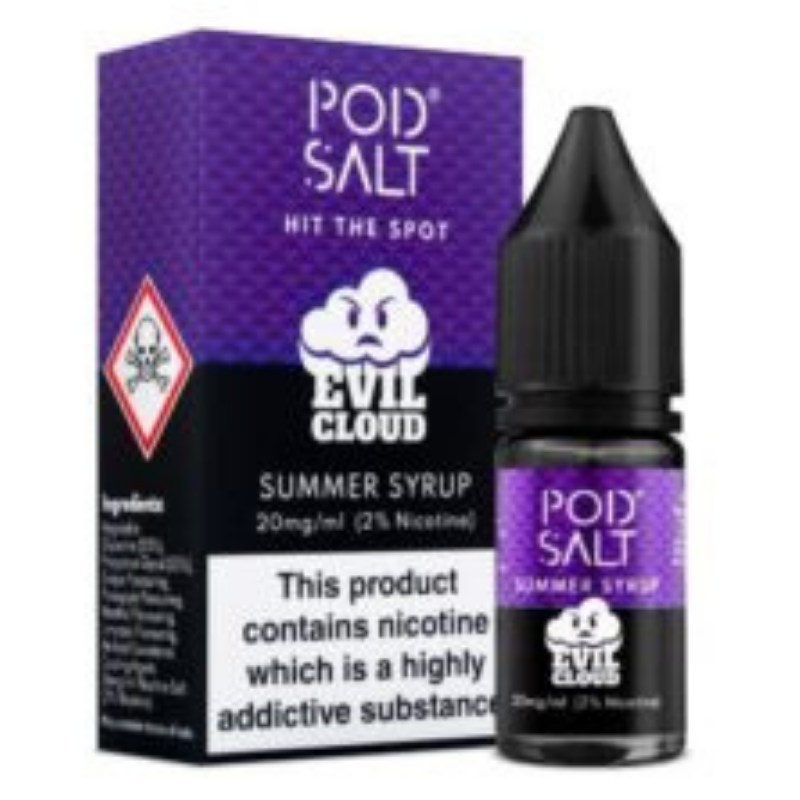 PODSALT - SUMMER SYRUP 50MG 30ML - Vapebeat