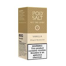PODSALT - VANILLA 25MG 30ML UK - Vapebeat