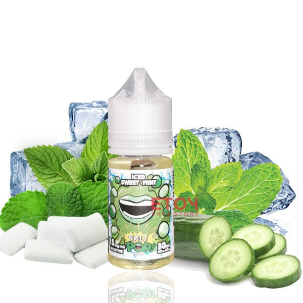 POPVAPORS - ICED SWEET MINT 35MG - 30ML - Vapebeat