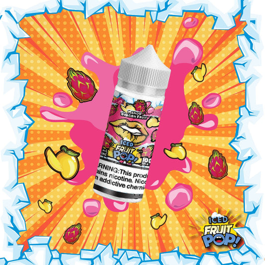 POPVAPORS - MANGO DRAGON FRUIT E-LIQUID 6MG - 100ML - Vapebeat