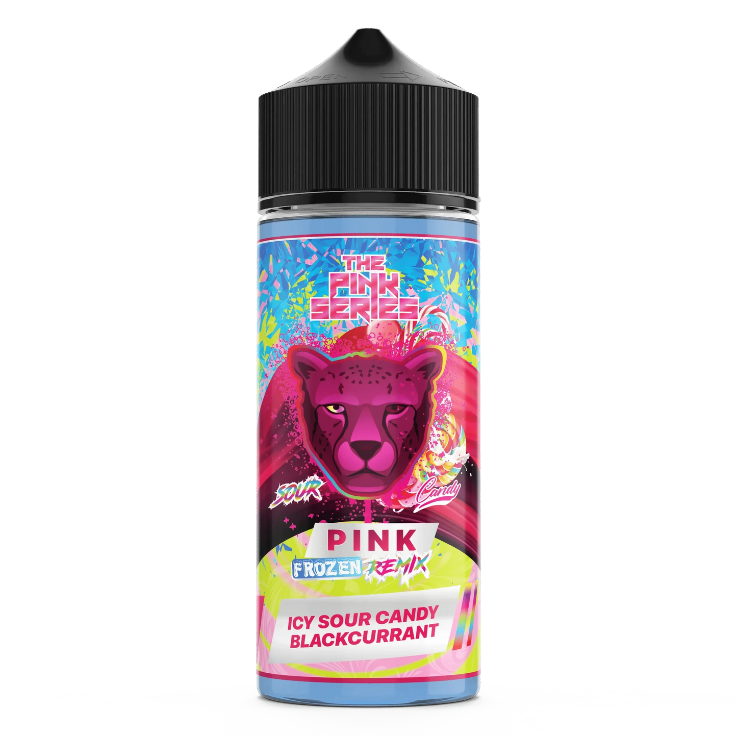 DrVapes Pink Frozen Ice Remix Panther Series 3mg – 120ml - Vapebeat