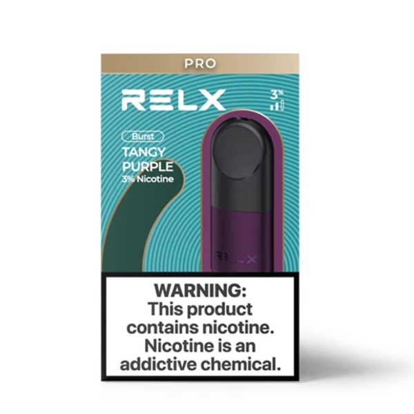 RELX Pod Pro – Tangy Purple (Grape ICE) – 3% Nicotine - Vapebeat