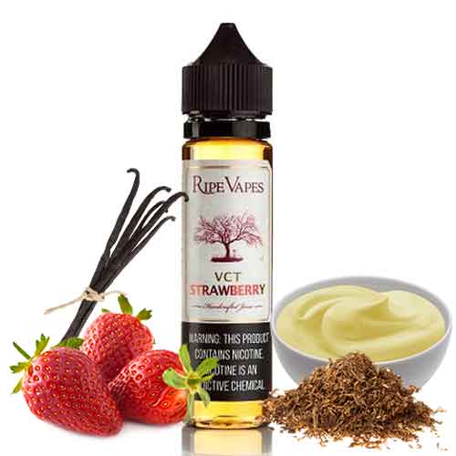 RIPE VAPE - VCT STRAWBERRY 3MG 60ML - Vapebeat