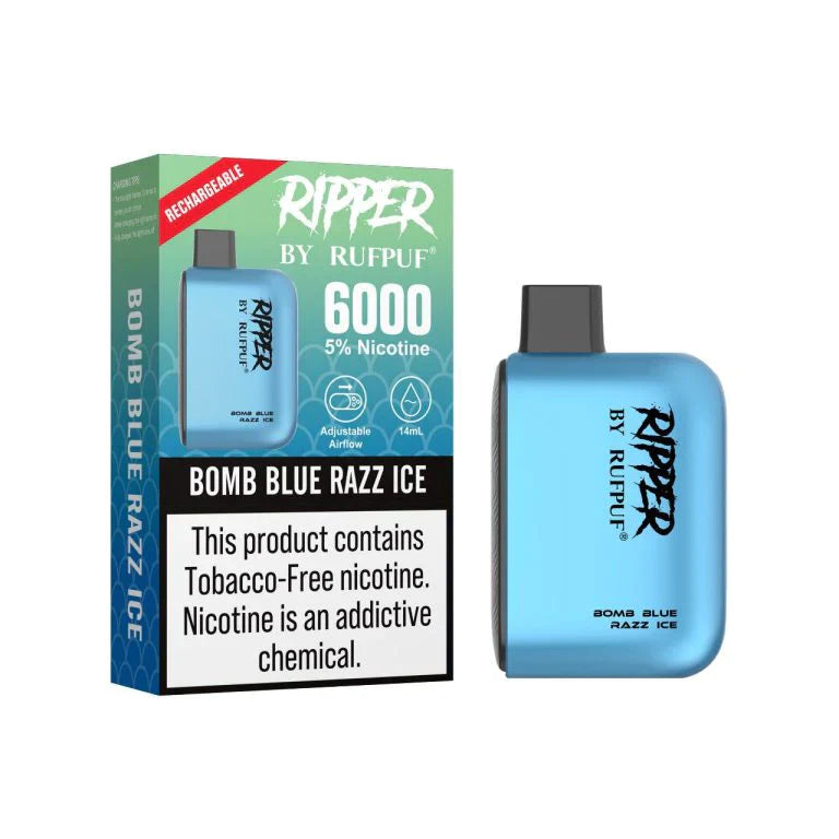 RIPPER BY RUFPUF - Disposable 6000 Puffs 5% - Vapebeat