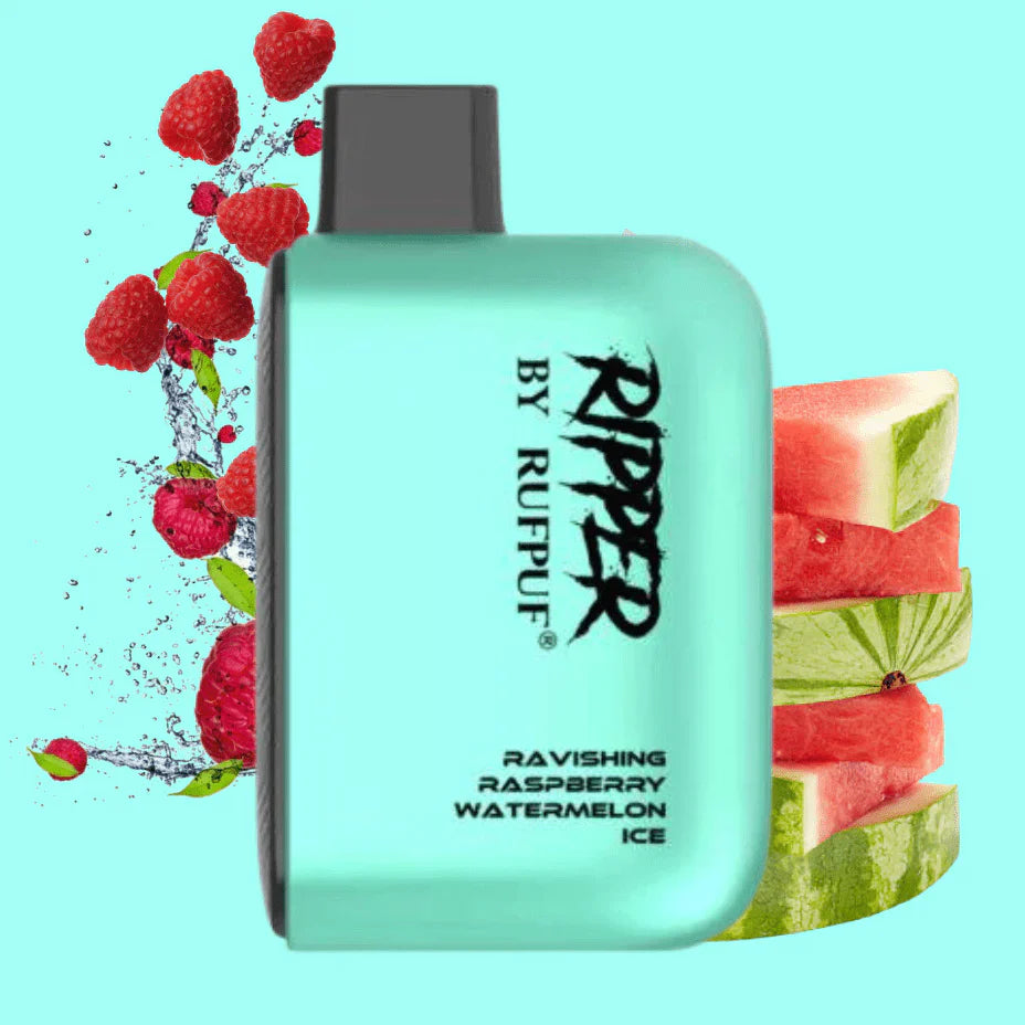 Red Ripper X Ruff Puff RIPPER BY RUFPUF - Disposable 6000 Puffs 5% – Vapebeat