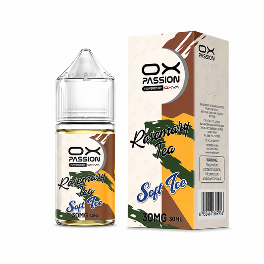 ROSEMARY TEA 30ML   -   OX   PASSION   SOFT   ICE - Vapebeat