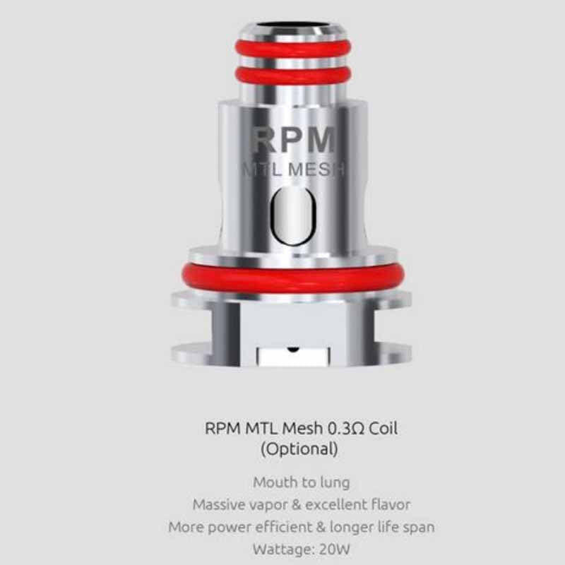 SMOK - RPM COIL MTL MESH 0.3 - Vapebeat