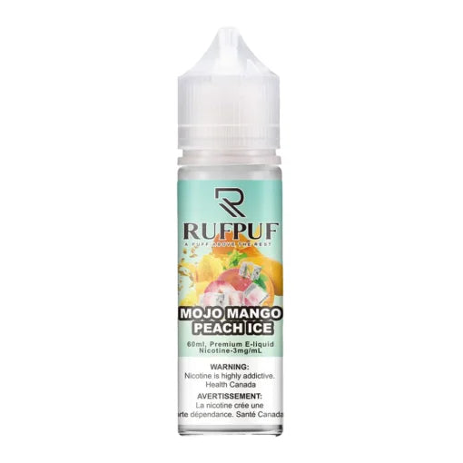 RUFPUF MOJO MANGO PEACH ICE 60ML - Vapebeat