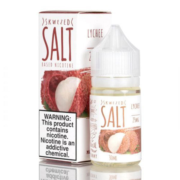 SKWEZED - LYCHEE SALT NIC E-LIQUID - 25MG - 30ML - Vapebeat