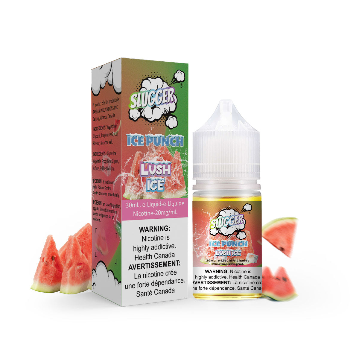 SLUGGER ICE PUNCH SERIES 20MG 30ML - Vapebeat