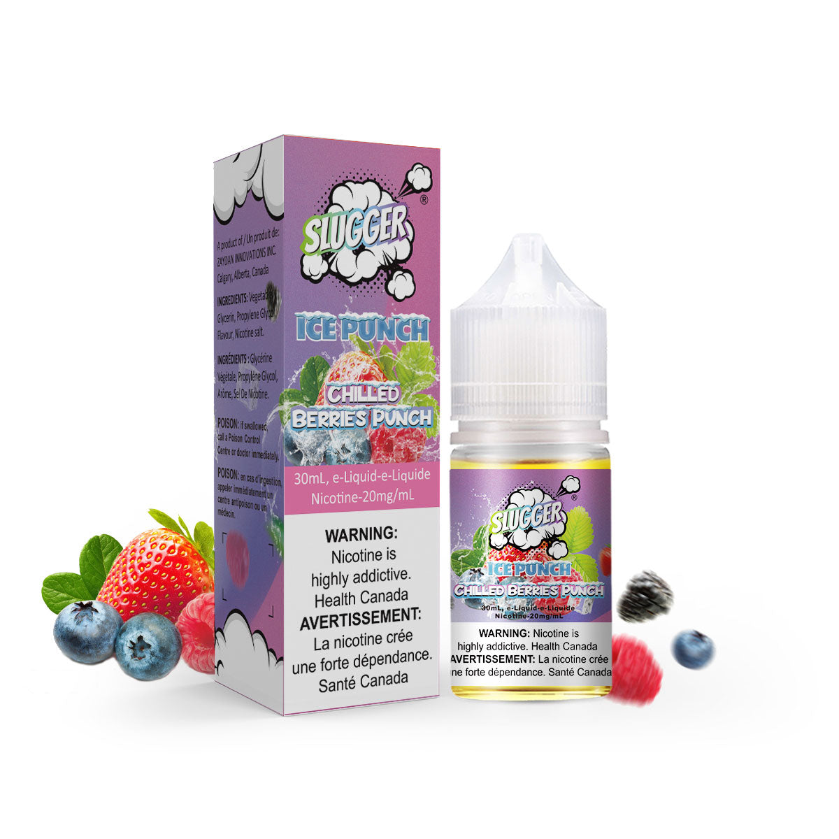 SLUGGER ICE PUNCH SERIES 20MG 30ML - Vapebeat
