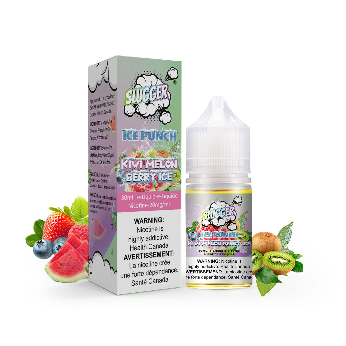 SLUGGER ICE PUNCH SERIES 20MG 30ML - Vapebeat