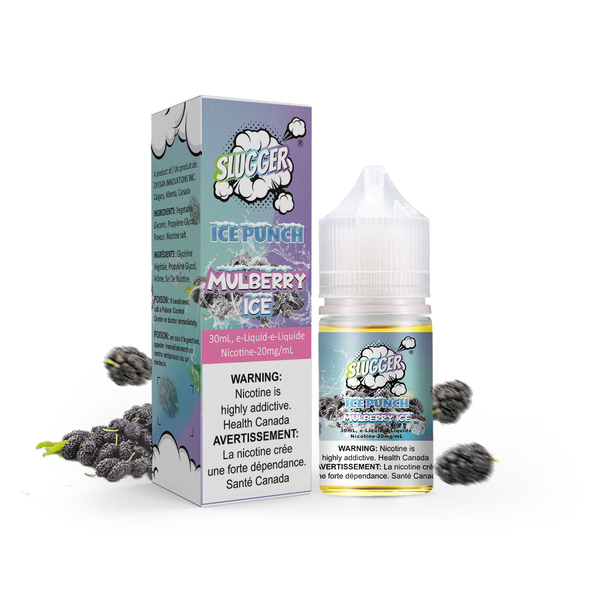 SLUGGER ICE PUNCH SERIES 20MG 30ML - Vapebeat