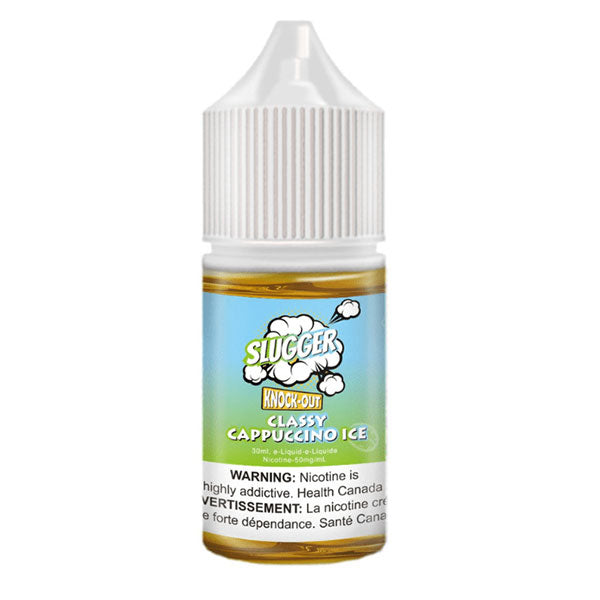 SLUGGER KNOCKOUT CLASSY CAPPUCCINO ICE 35 MG 30ML - Vapebeat