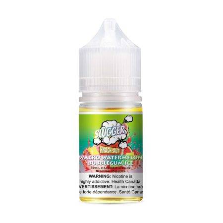 SLUGGER KNOCKOUT WACKO WATERMELONBUBBLEGUM ICE 20 MG 30ML - Vapebeat