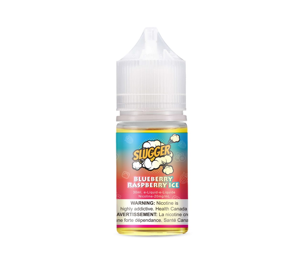SLUGGER KNOCKOUTBLUEBERRY RASBERRY ICE 35MG 30ML - Vapebeat