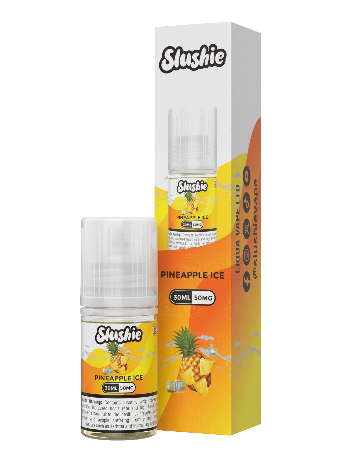 SLUSHIE - Pineapple Ice 30ML - Vapebeat