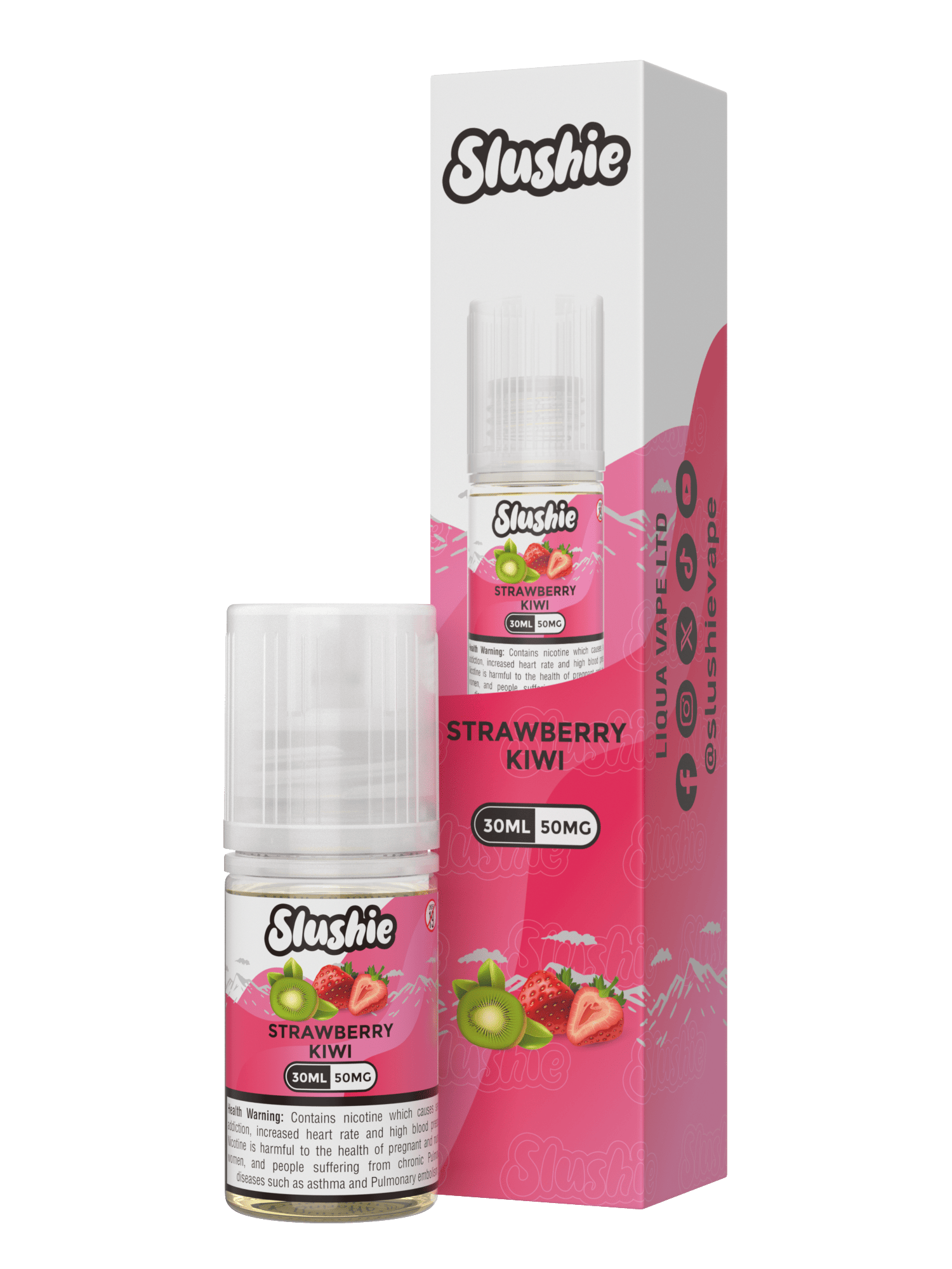 SLUSHIE - Strawberry Kiwi 30ML - Vapebeat