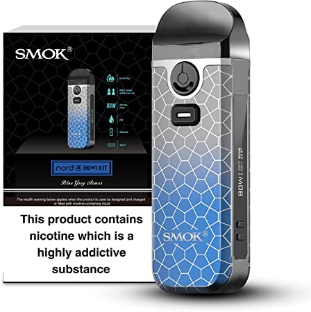 SMOK - NORD 4 80W KIT - BLUE GREY ARMOR - Vapebeat