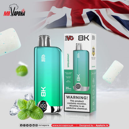 Ivg 8k Puffs Disposable At Best Price In Pakistan - Vapebeat