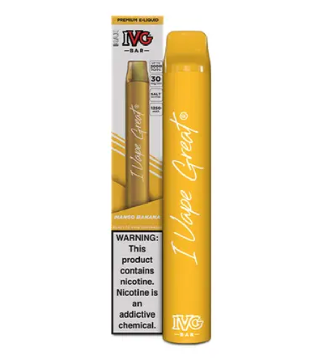 IVG BAR DISPOSABLE 3% 3000 PUFFS - Vapebeat